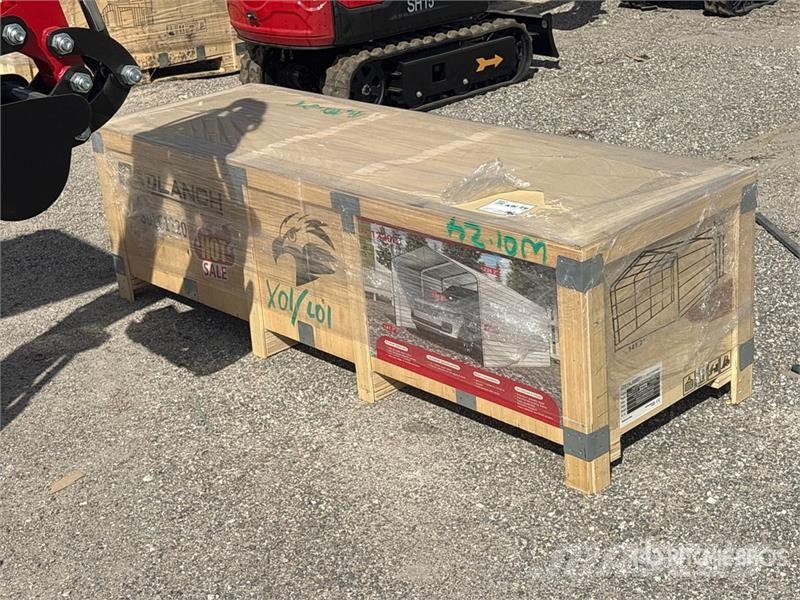 SDLC1220 12 ft x 20 ft Carport (Unused) 鋼架建築