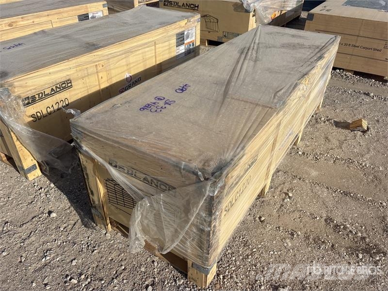 SDLC1220 12 ft x 20 ft Carport (Unused) Teraskonstruktsiooniga ehitised