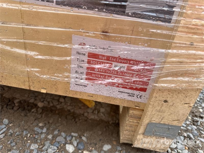 SDLC1220 12 ft x 20 ft Carport (Unused) Stalen constructies