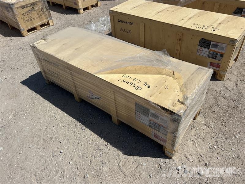 SDLC1220 12 ft x 20 ft Carport (Unused) 철골 건물