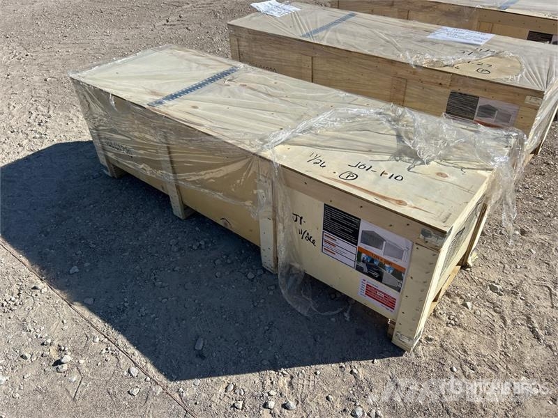 SDLC1220 12 ft x 20 ft Carport (Unused) Сталеві каркасні будівлі