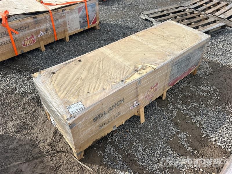 SDLC1220 12 ft x 20 ft Carport (Unused) 철골 건물