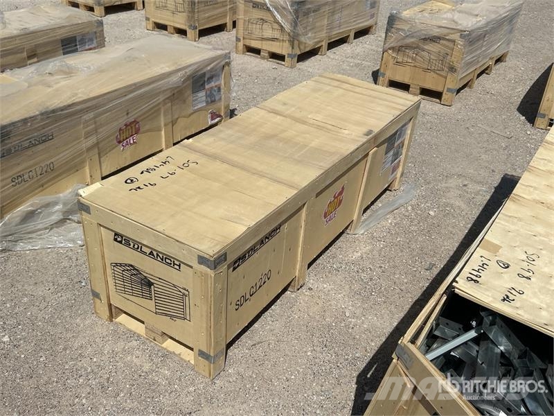  SDLC1220 12 ft x 20 ft Carport (Unused) 철골 건물