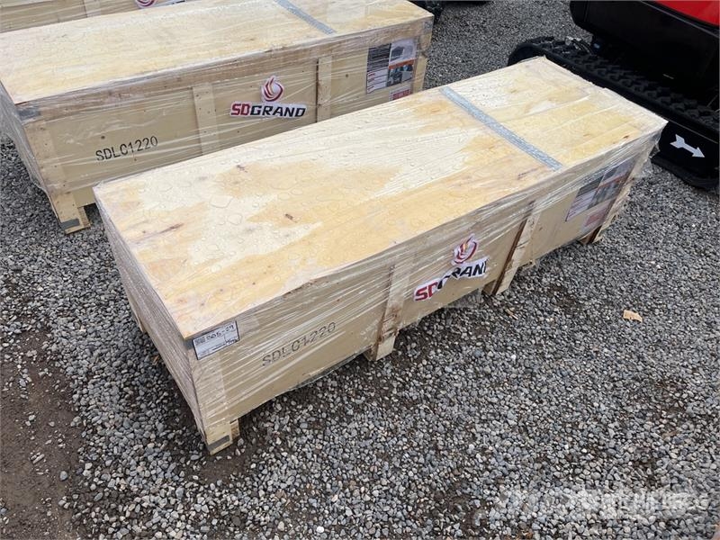 SDLC1220 12 ft x 20 ft Carport (Unused) Steel frame buildings
