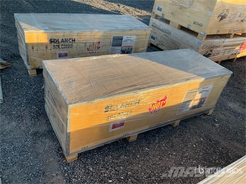  SDLC2020 20 ft x 20 ft Carport (Unused) Telai in acciaio