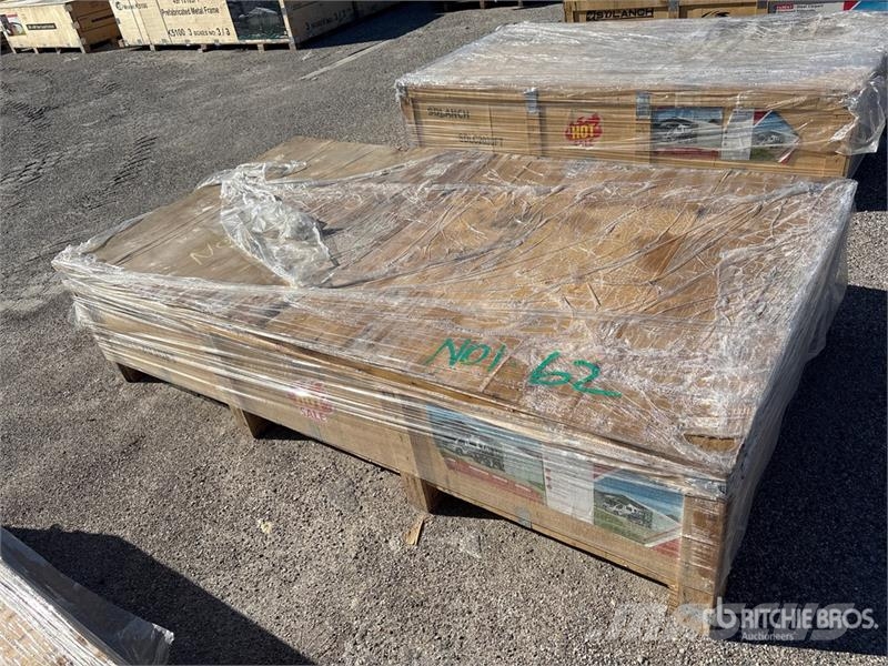 SDLC2030FT 20 ft x 30 ft Enclosed Carport (Unused) Stålrammmer