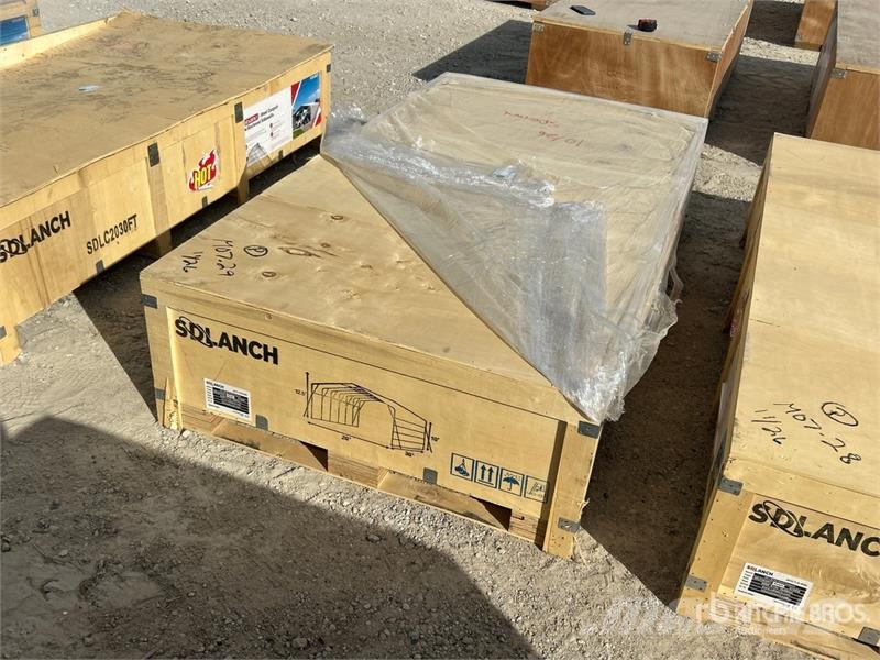  SDLC2030FT 20 ft x 30 ft Carport (Unused) Stålrammer
