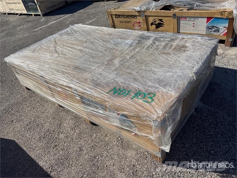 SDLC2030FT 20 ft x 30 ft Enclosed Carport (Unused) Steel frame buildings