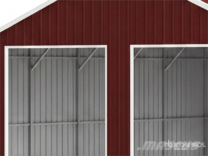 SDLC2545DGMS 25 ft x 45 ft Double Garage Metal She المباني الإطار الصلب