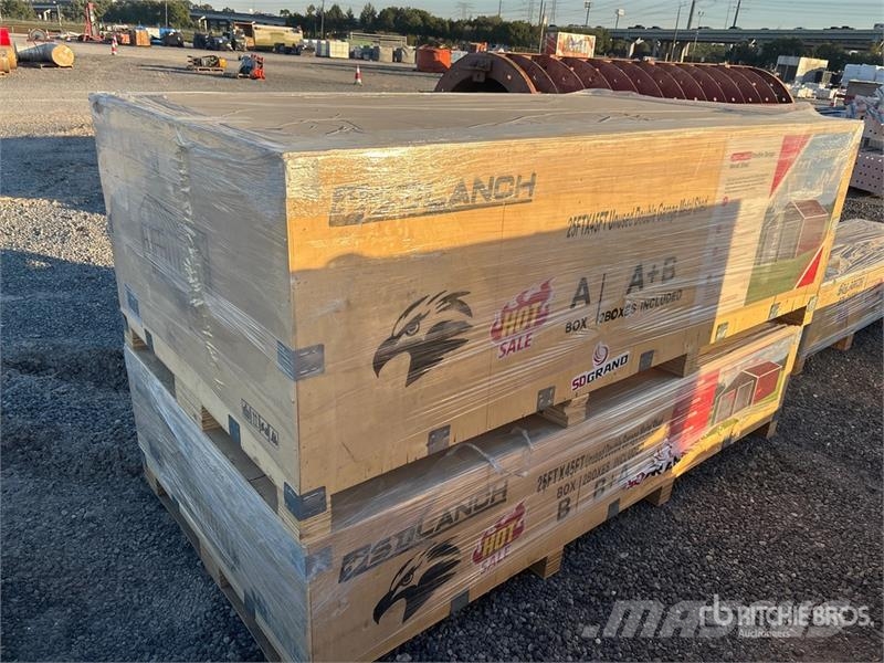  SDLC2545DGMS Double Garage Metal Shed (Unused) Стальные каркасные здания