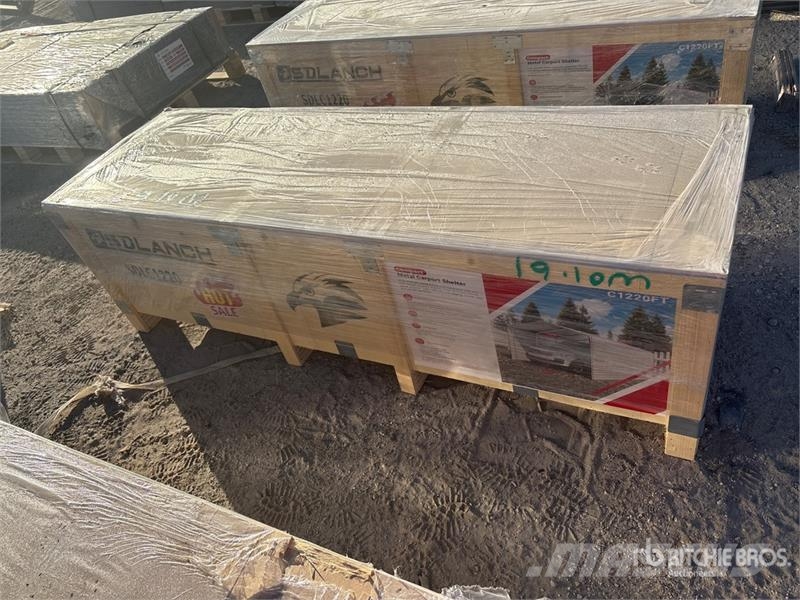  SDLGM1220F 12 ft x 20 ft Galvanized Metal Livestoc Weitere Viehgeräte
