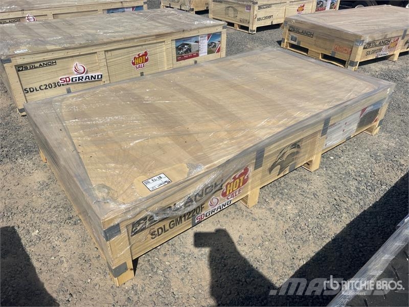  SDLGM1220F 12 ft x 20 ft Galvanized Metal Livestoc Otros equipos para ganadería
