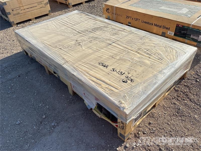  SDLGM1220F 12 ft x 20 ft Galvanized Metal Livestoc ماكينات وملحقات مواش أخرى