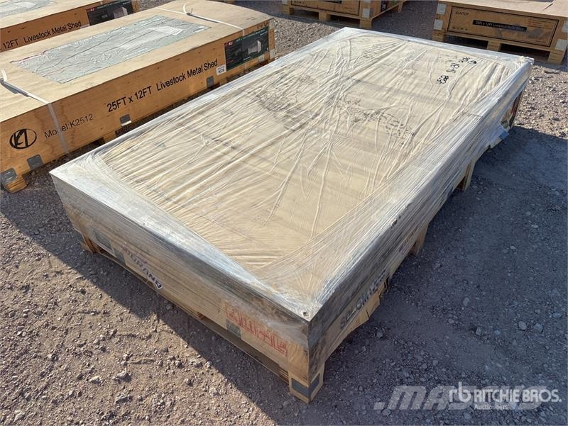  SDLGM1220F 12 ft x 20 ft Galvanized Metal Livestoc ماكينات وملحقات مواش أخرى