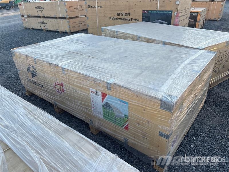 SDLGM1310F 13 ft x 10 ft Galvanized Metal Livestoc Muu farmitehnika ja tarvikud