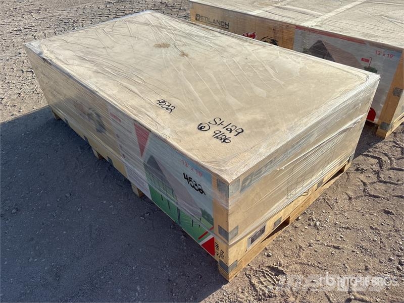  SDLGM1310F 13 ft x 10 ft Galvanized Metal Livestoc ماكينات وملحقات مواش أخرى