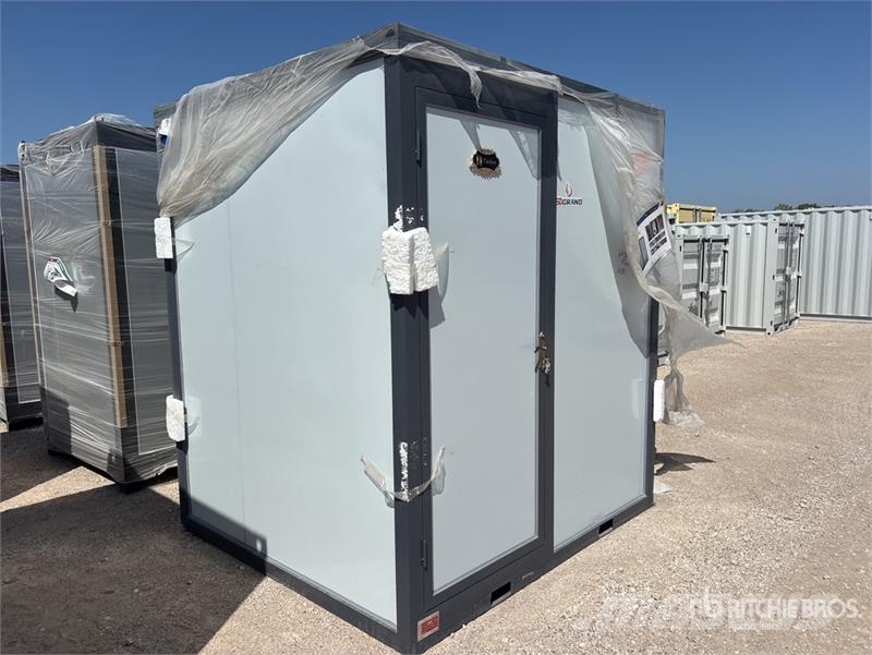  SDLMT 7 ft x 6 ft 8 in Portable Toilet (Unused) مكونات أخرى