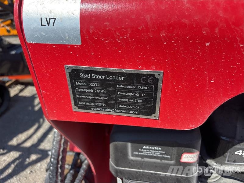  SDLOOL SL-323TZ Mini Skid Steer Loader (Unused) لوادر انزلاقية التوجيه