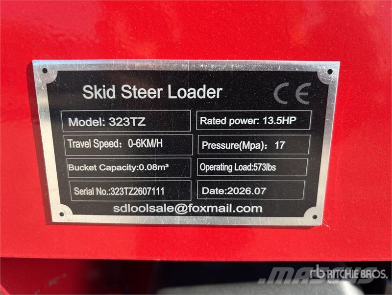  SDLOOL SL-323TZ Mini Skid Steer Loader (Unused) Kompaktlader