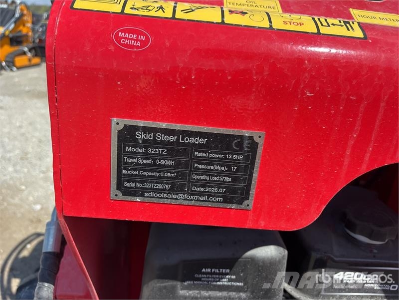  SDLOOL SL-323TZ Skid Steer Loader (Unused) لوادر انزلاقية التوجيه