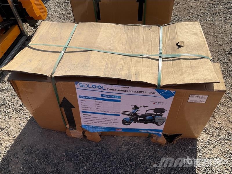  SDLOOL SL-D3 Electric Trike (Unused) Automašīnas