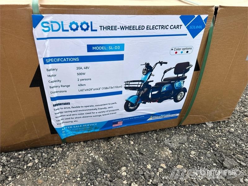  SDLOOL SL-D3 Electric Trike (Unused) 自動車