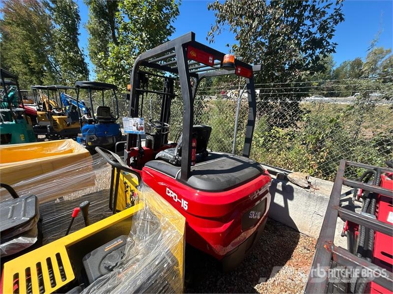 SDLOOL SL-E15 3300 lb Electric Forklift (Unused) شاحنات ذات رافعات شوكية تعمل بالكهرباء