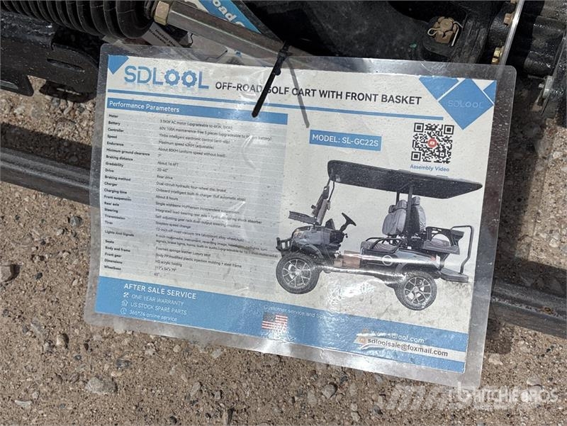SDLOOL SL-GC22S Electric Off-Road Golf Cart (Unuse 골프 카트
