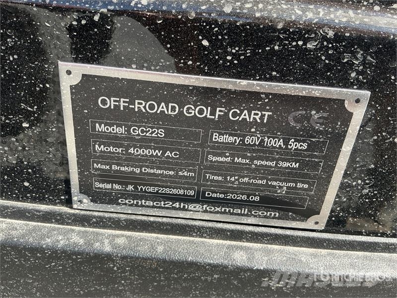  SDLOOL SL-GC22S Electric Off-Road Golf Cart (Unuse Golfwagen/Golfcart