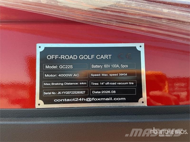  SDLOOL SL-GC22S Electric Off-Road Golf Cart (Unuse Golfwagen/Golfcart