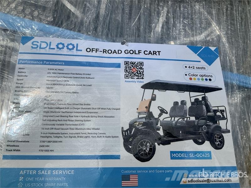 SDLOOL SL-GC22S Electric Golf Cart (Unused) Golf vozila