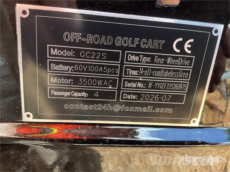 SDLOOL SL-GC22S Electric Golf Cart (Unused) Golf vozila