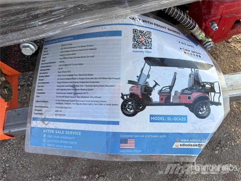 SDLOOL SL-GC22S Off-Road Golf Cart (Unused) Golfa karti