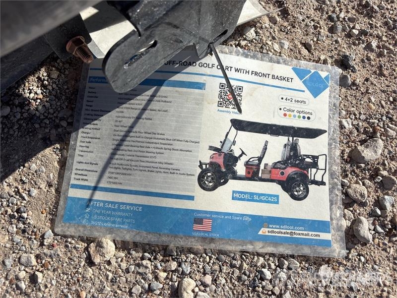 SDLOOL SL-GC42S Electric Off-Road Golf Cart (Unuse 高尔夫球车