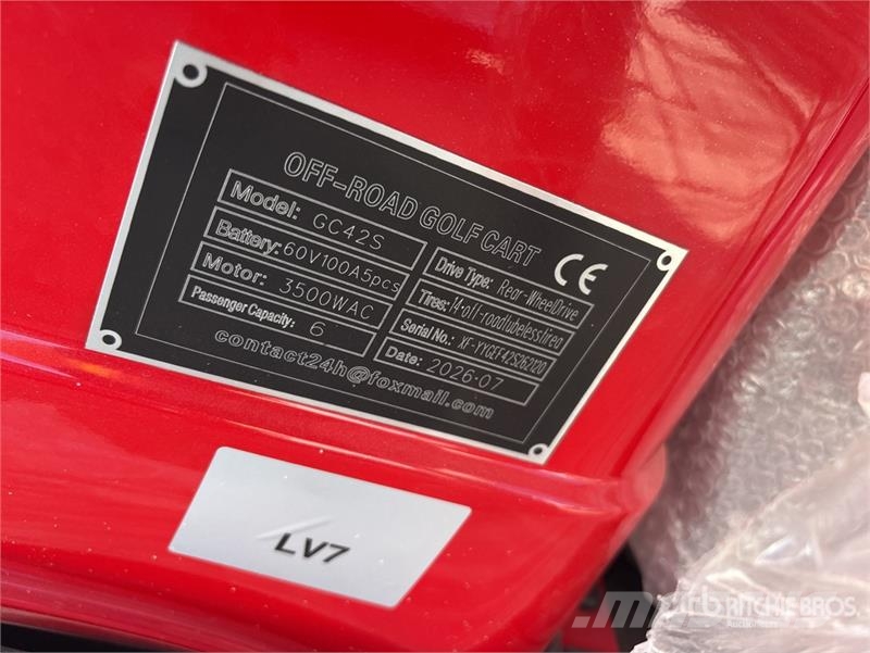  SDLOOL SL-GC42S Electric Off-Road Golf Cart (Unuse 高尔夫球车