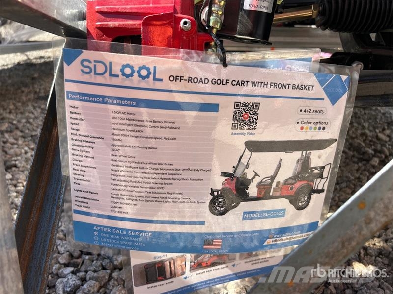  SDLOOL SL-GC42S Electric Off-Road Golf Cart (Unuse 高爾夫球車