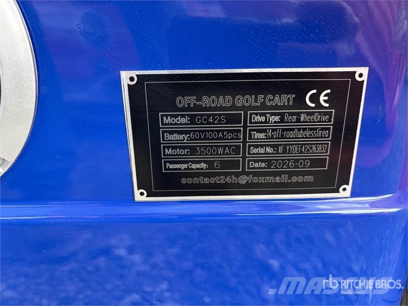 SDLOOL SL-GC42S Electric Off-Road Golf Cart (Unuse Masinute Golf