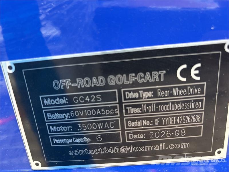 SDLOOL SL-GC42S Electric Off-Road Golf Cart (Unuse Kola za golf
