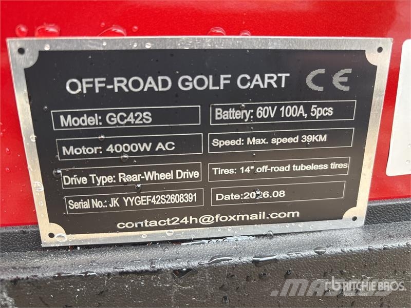  SDLOOL SL-GC42S Electric Off-Road Golf Cart (Unuse Kola za golf