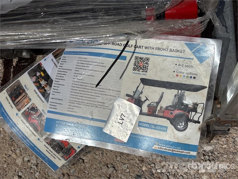 SDLOOL SL-GC42S Electric Off-Road Golf Cart (Unuse Гольф-кары
