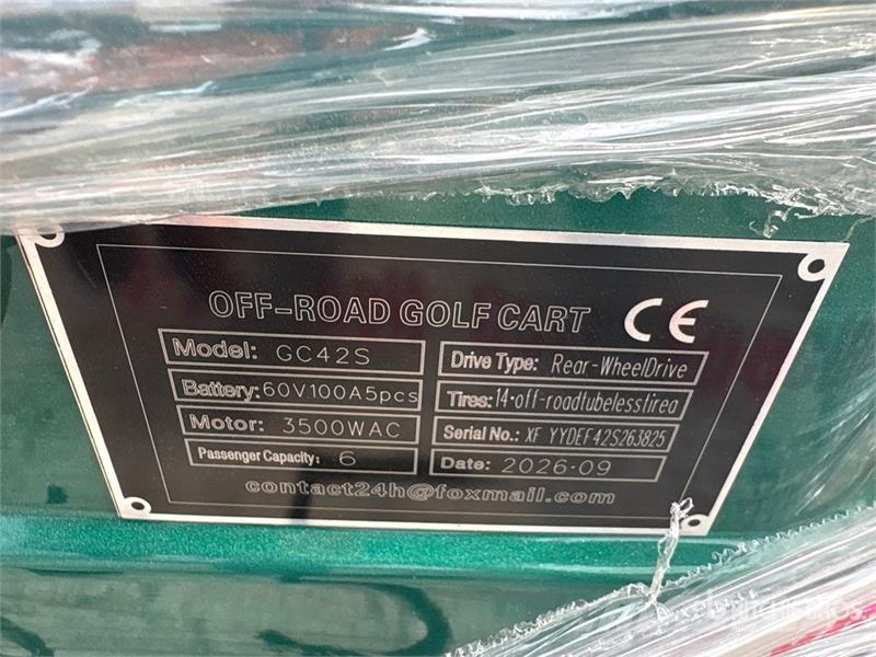 SDLOOL SL-GC42S Electric Off-Road Golf Cart (Unuse Masinute Golf