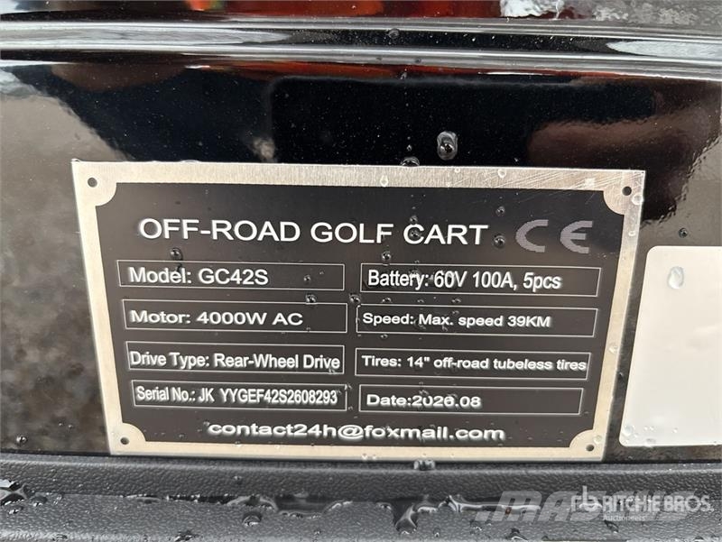 SDLOOL SL-GC42S Electric Off-Road Golf Cart (Unuse Kola za golf