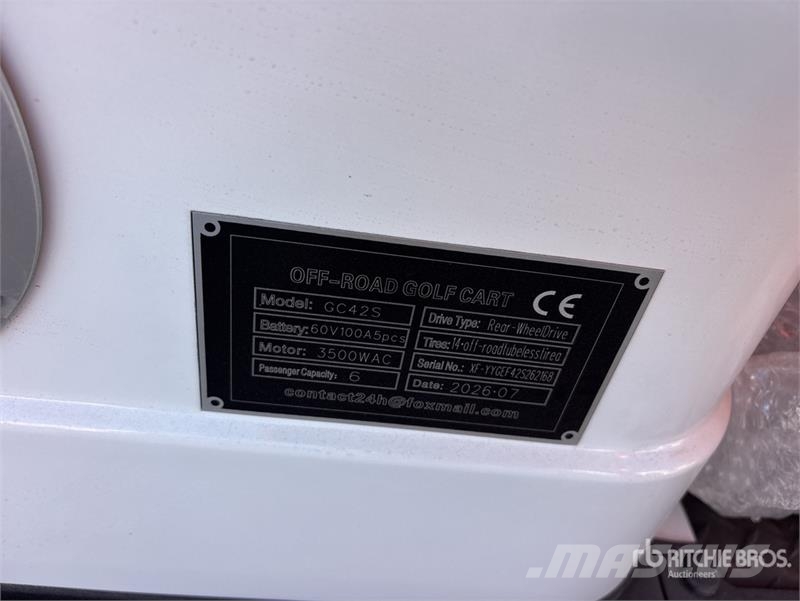 SDLOOL SL-GC42S Electric Off-Road Golf Cart (Unuse 高尔夫球车