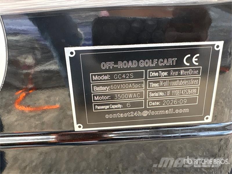 SDLOOL SL-GC42S Electric Off-Road Golf Cart (Unuse Masinute Golf