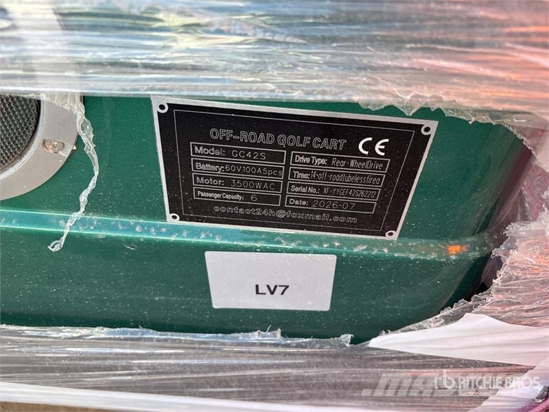  SDLOOL SL-GC42S Electric Off-Road Golf Cart (Unuse 高尔夫球车