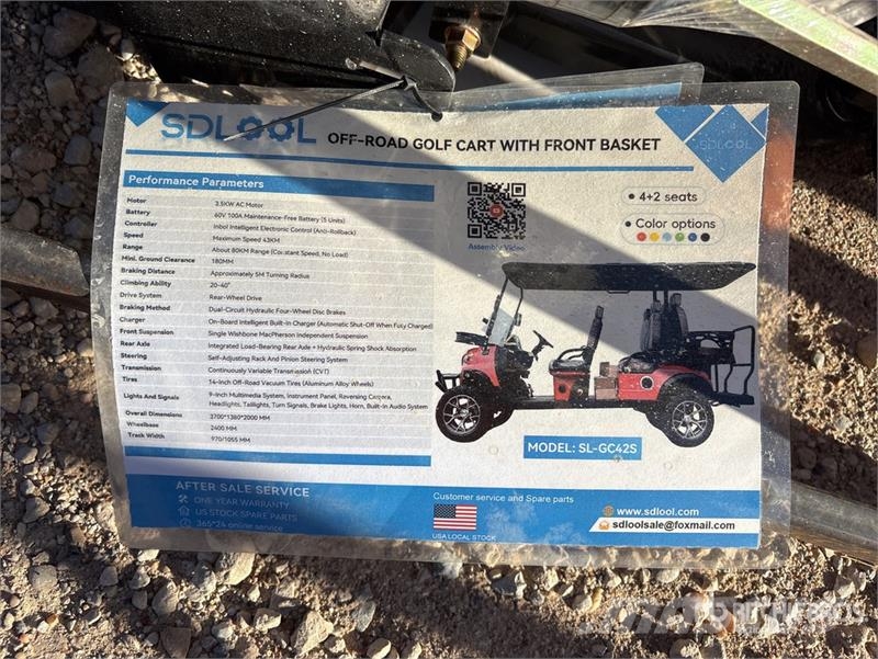  SDLOOL SL-GC42S Electric Off-Road Golf Cart (Unuse 高尔夫球车