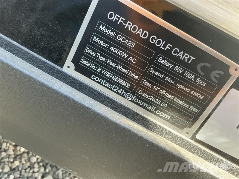 SDLOOL SL-GC42S Electric Off-Road Golf Cart (Unuse Golfwagen/Golfcart