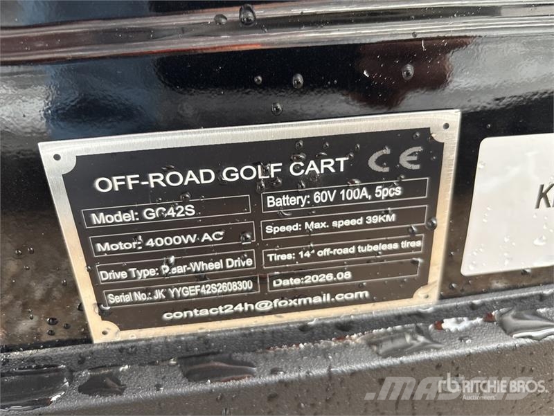  SDLOOL SL-GC42S Electric Off-Road Golf Cart (Unuse Kola za golf