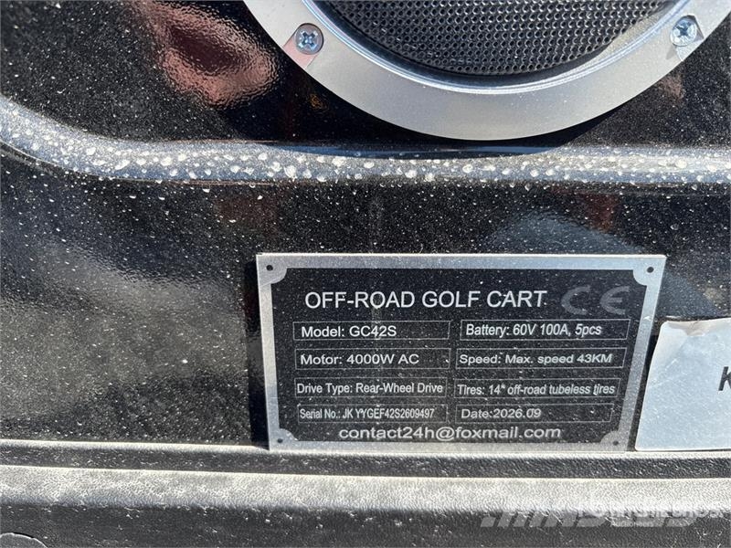  SDLOOL SL-GC42S Electric Off-Road Golf Cart (Unuse Golfwagen/Golfcart