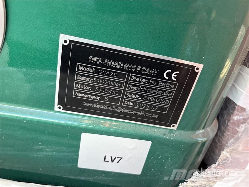  SDLOOL SL-GC42S Electric Off-Road Golf Cart (Unuse 高尔夫球车
